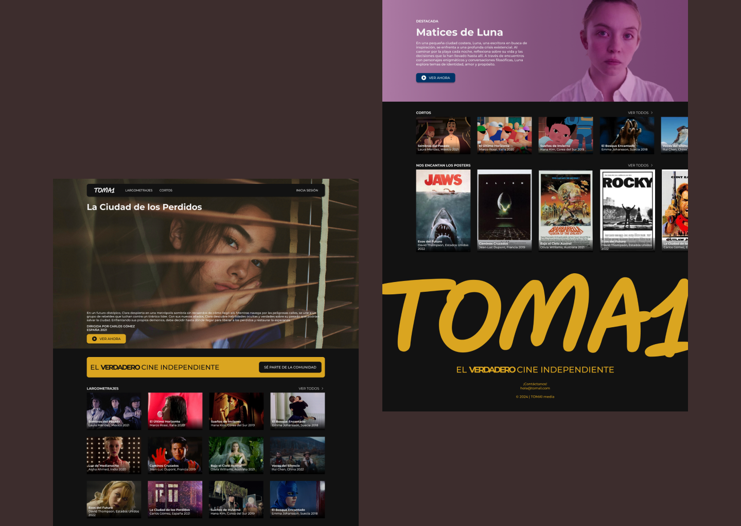 Streaming Platform Screenshot